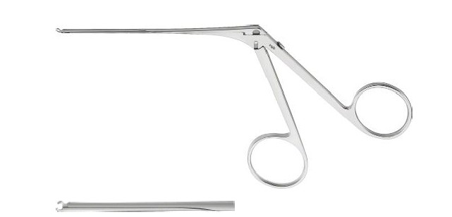 Ножиці для круротомії вигнуті вправо 80 мм